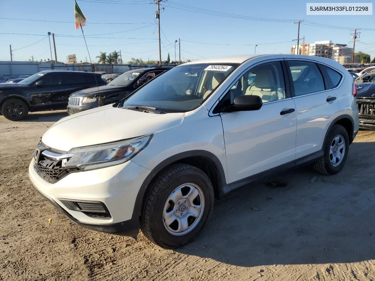 5J6RM3H33FL012298 2015 Honda Cr-V Lx