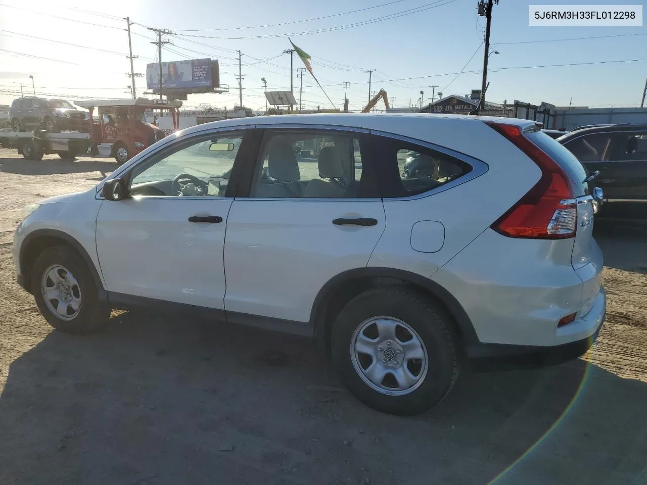 5J6RM3H33FL012298 2015 Honda Cr-V Lx