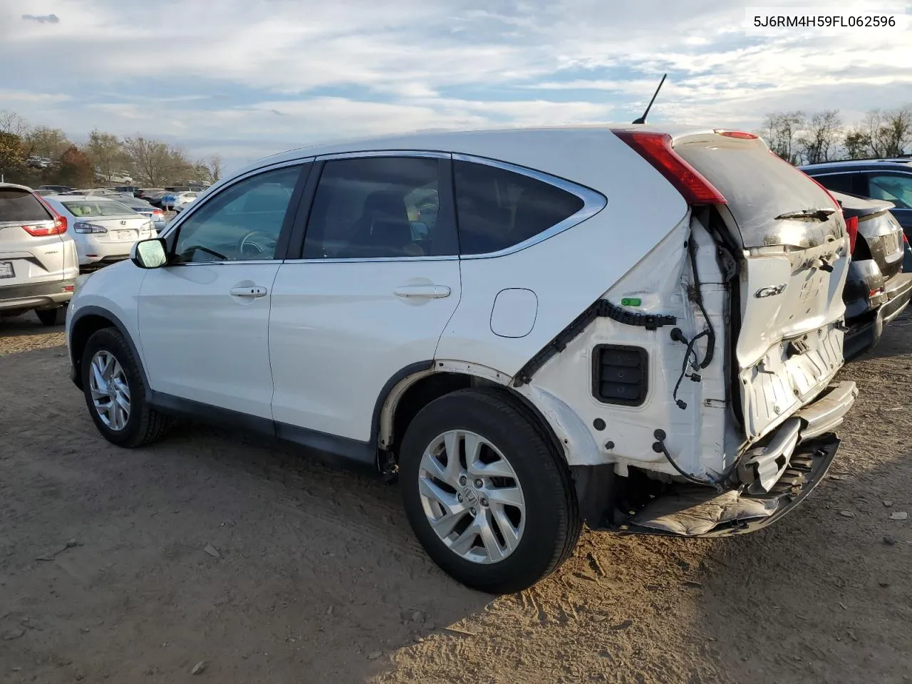 2015 Honda Cr-V Ex VIN: 5J6RM4H59FL062596 Lot: 79675994