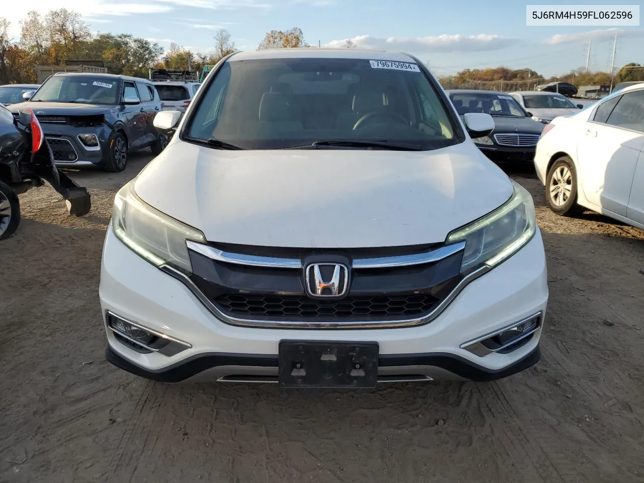 2015 Honda Cr-V Ex VIN: 5J6RM4H59FL062596 Lot: 79675994