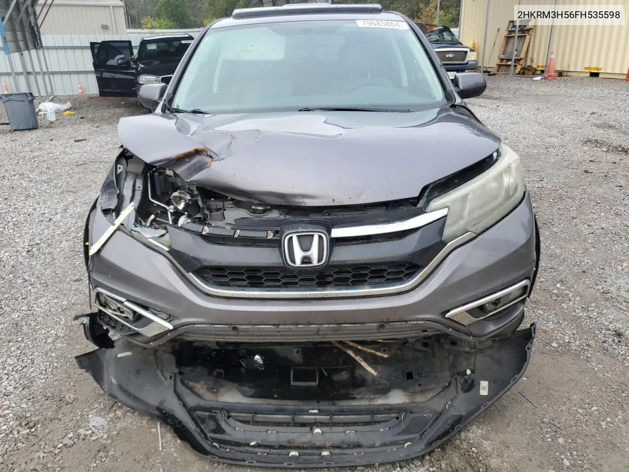 2015 Honda Cr-V Ex VIN: 2HKRM3H56FH535598 Lot: 79685804