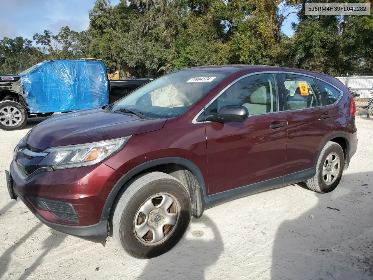 2015 Honda Cr-V Lx VIN: 5J6RM4H39FL042282 Lot: 79994524