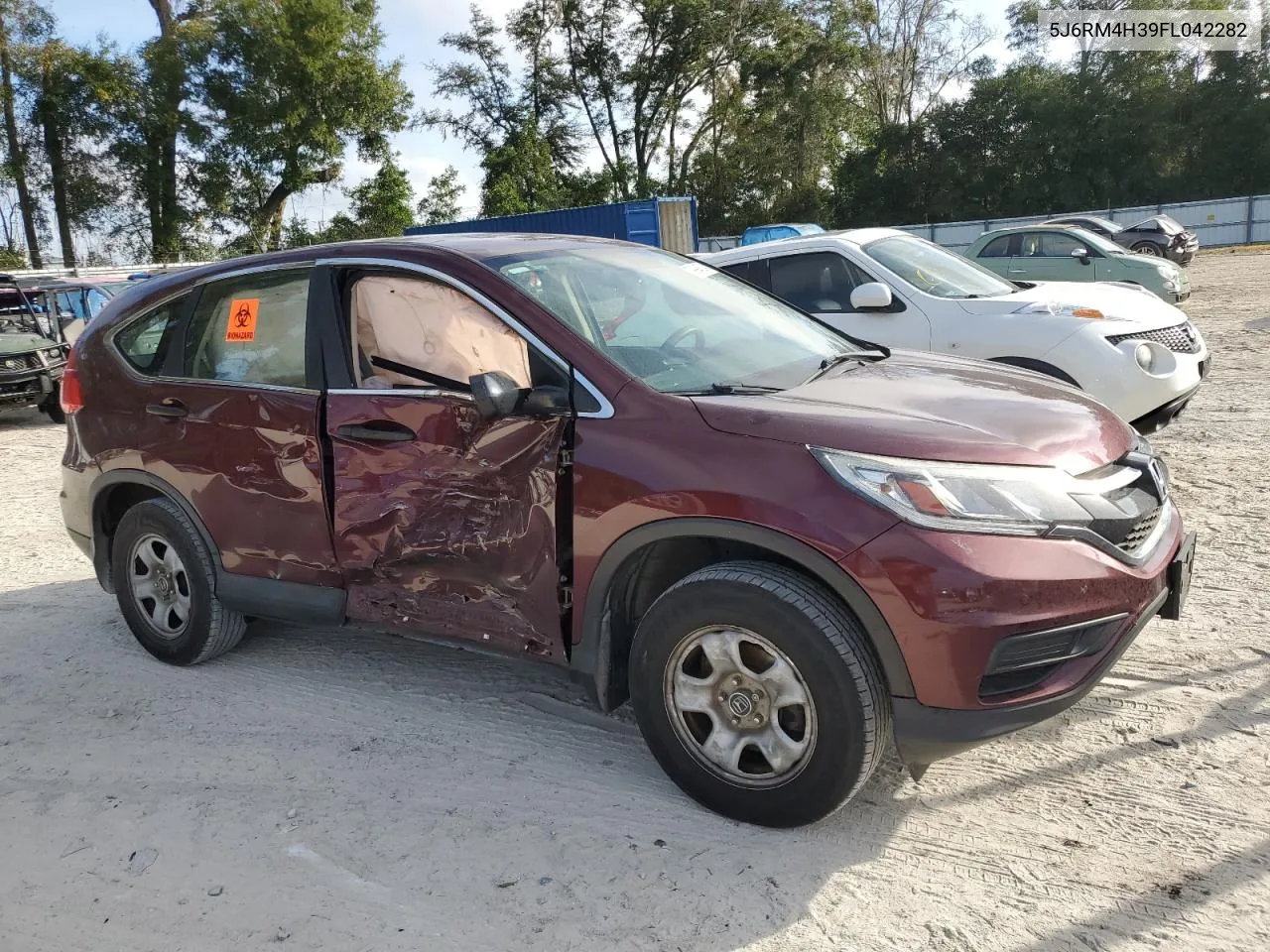 2015 Honda Cr-V Lx VIN: 5J6RM4H39FL042282 Lot: 79994524