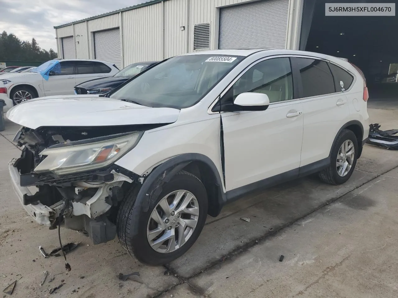 2015 Honda Cr-V Ex VIN: 5J6RM3H5XFL004670 Lot: 80085504