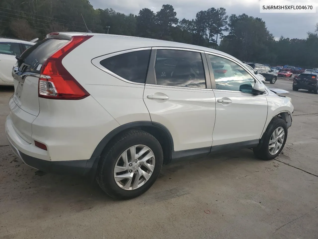 2015 Honda Cr-V Ex VIN: 5J6RM3H5XFL004670 Lot: 80085504