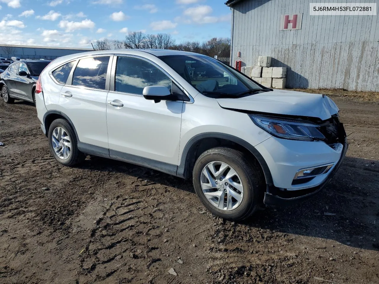 2015 Honda Cr-V Ex VIN: 5J6RM4H53FL072881 Lot: 80205454