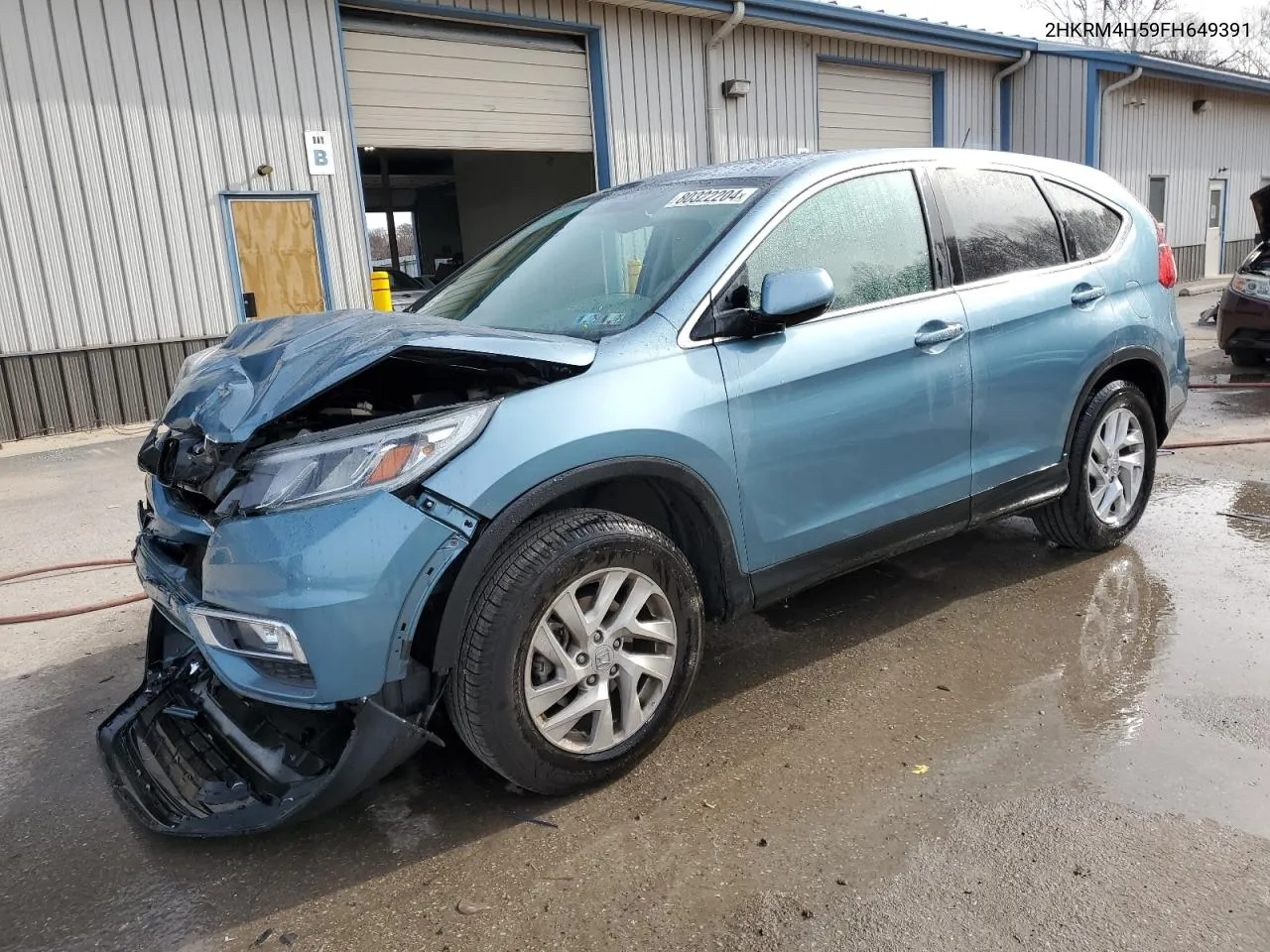 2015 Honda Cr-V Ex VIN: 2HKRM4H59FH649391 Lot: 80322204