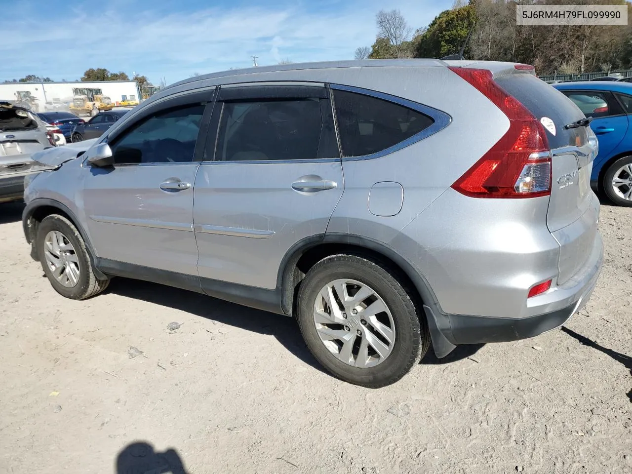 2015 Honda Cr-V Exl VIN: 5J6RM4H79FL099990 Lot: 80378124