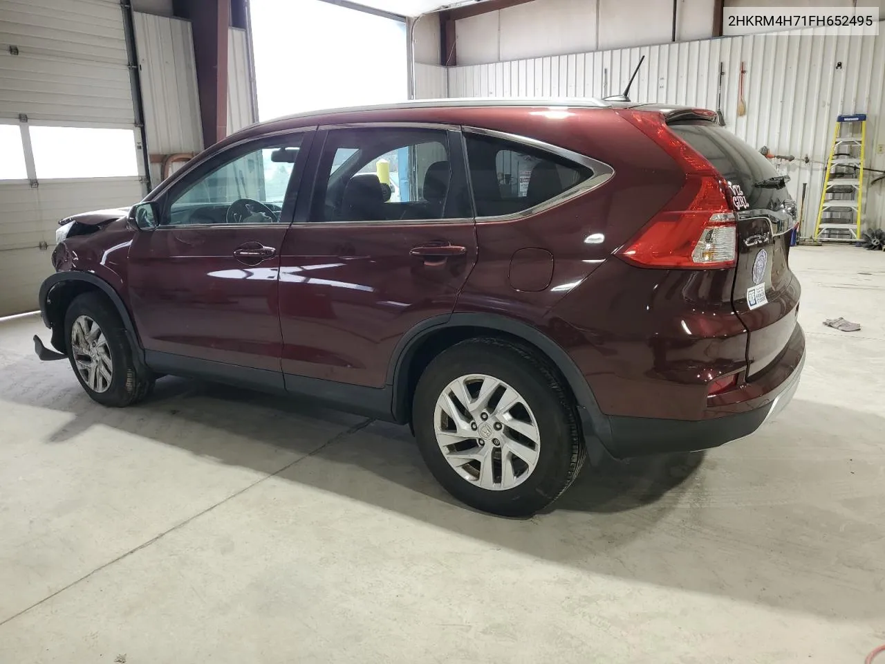 2015 Honda Cr-V Exl VIN: 2HKRM4H71FH652495 Lot: 80482374