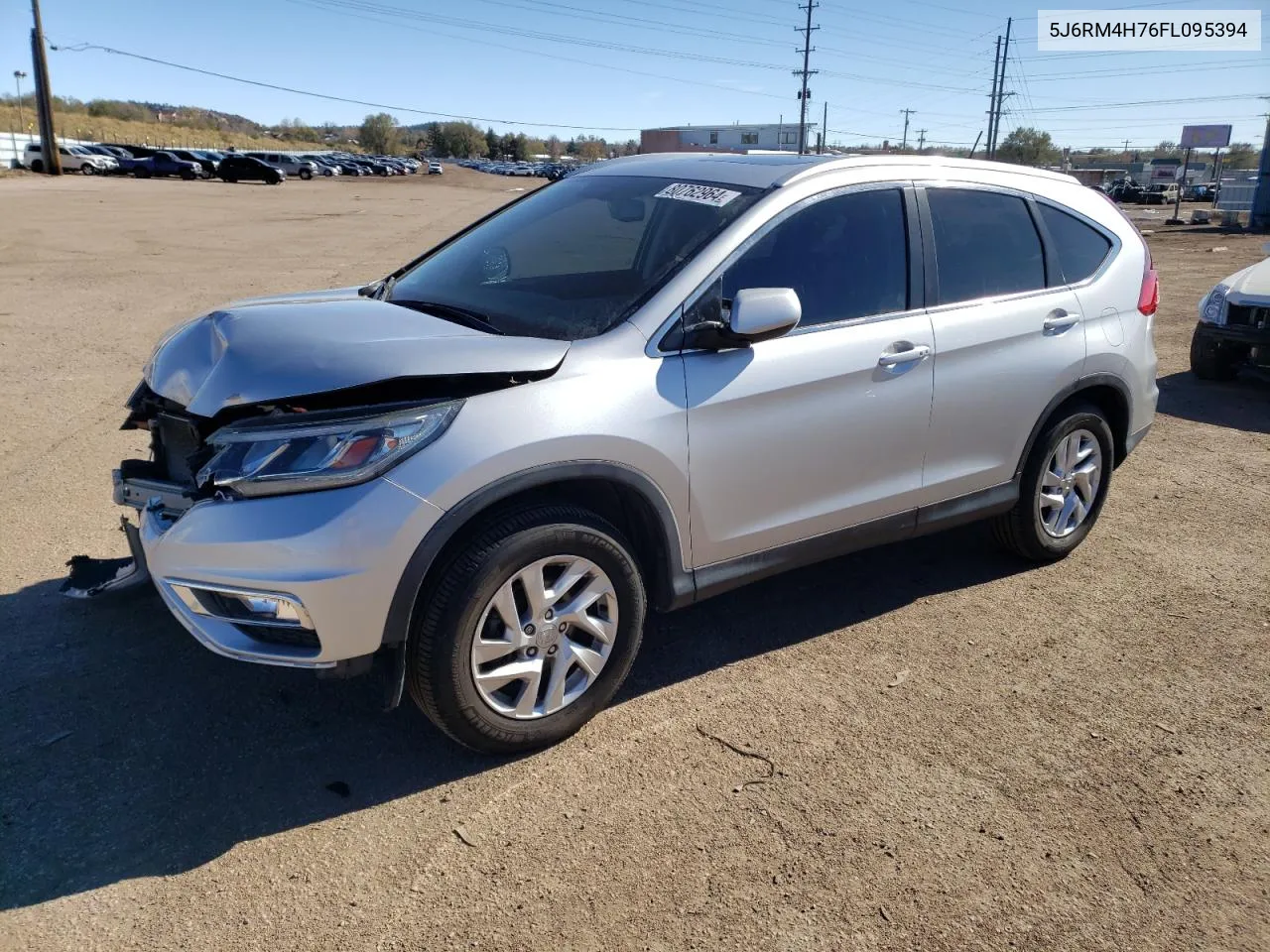 2015 Honda Cr-V Exl VIN: 5J6RM4H76FL095394 Lot: 80762964