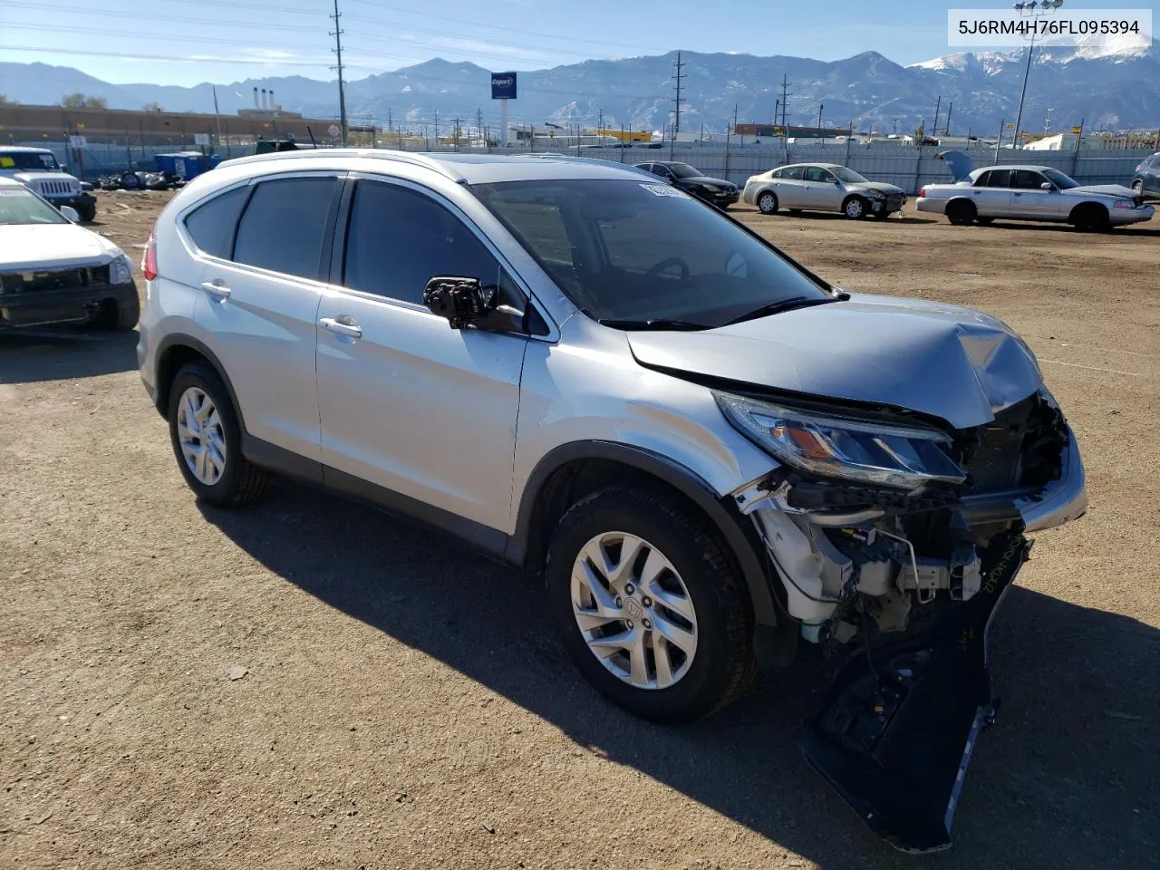 2015 Honda Cr-V Exl VIN: 5J6RM4H76FL095394 Lot: 80762964