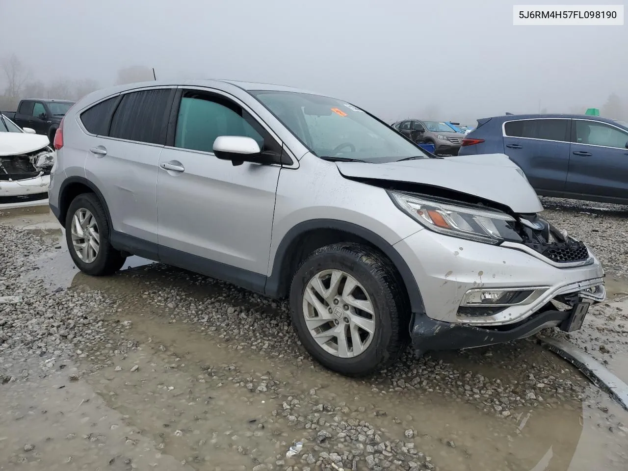 2015 Honda Cr-V Ex VIN: 5J6RM4H57FL098190 Lot: 81236344