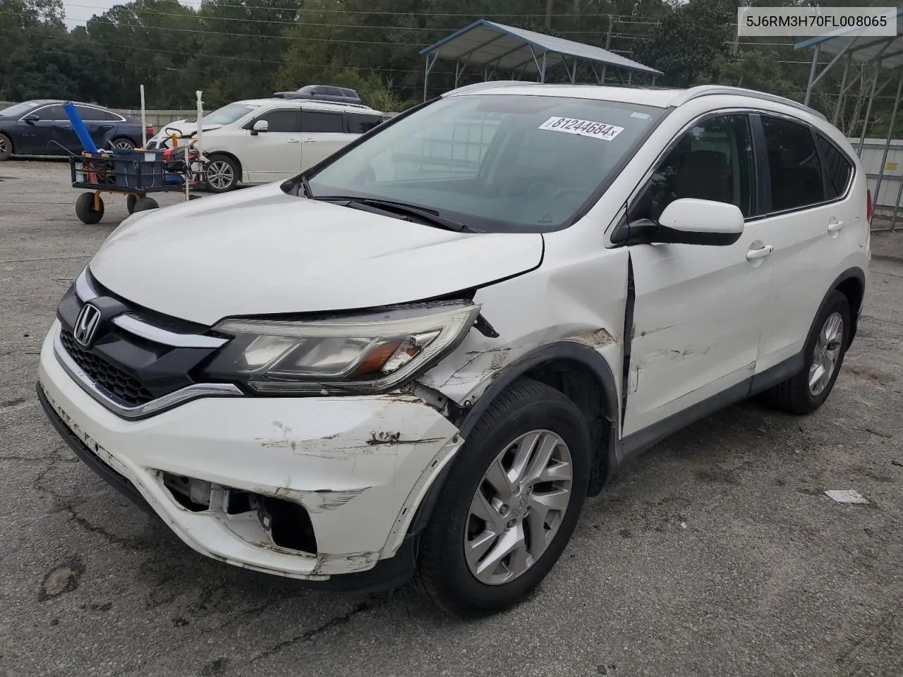 2015 Honda Cr-V Exl VIN: 5J6RM3H70FL008065 Lot: 81244684