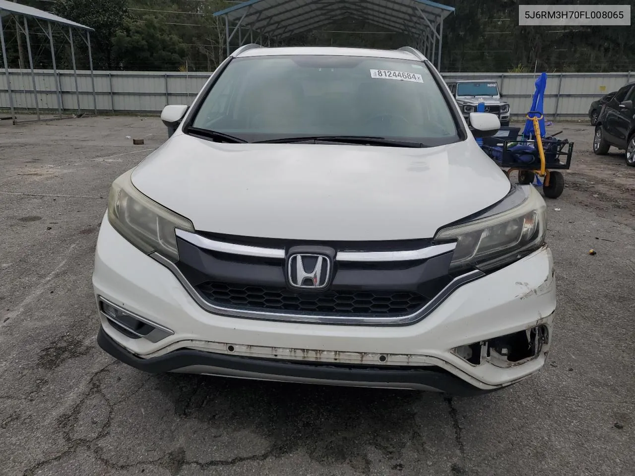 2015 Honda Cr-V Exl VIN: 5J6RM3H70FL008065 Lot: 81244684