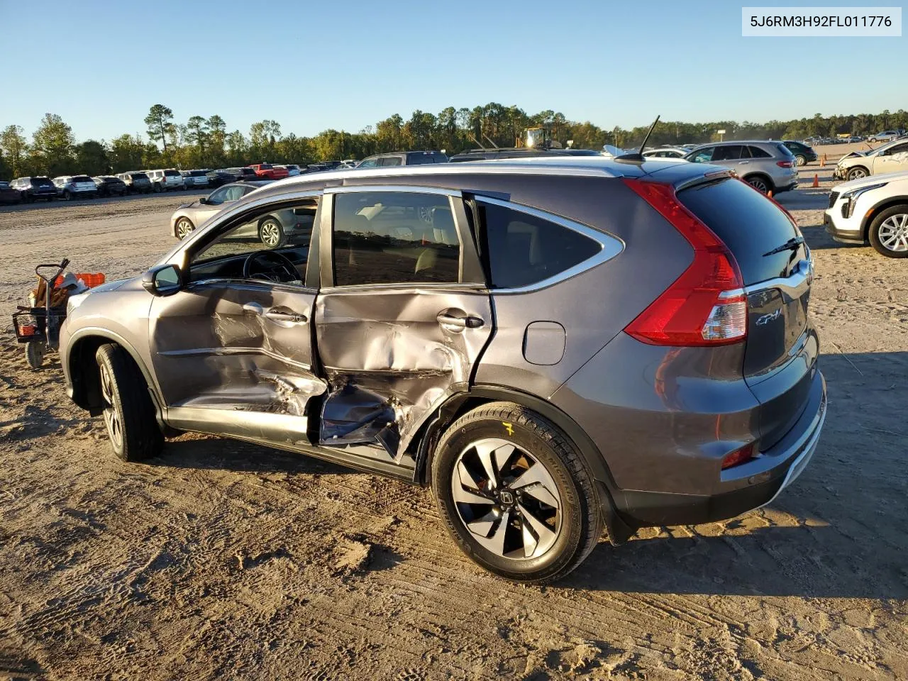 2015 Honda Cr-V Touring VIN: 5J6RM3H92FL011776 Lot: 81282434