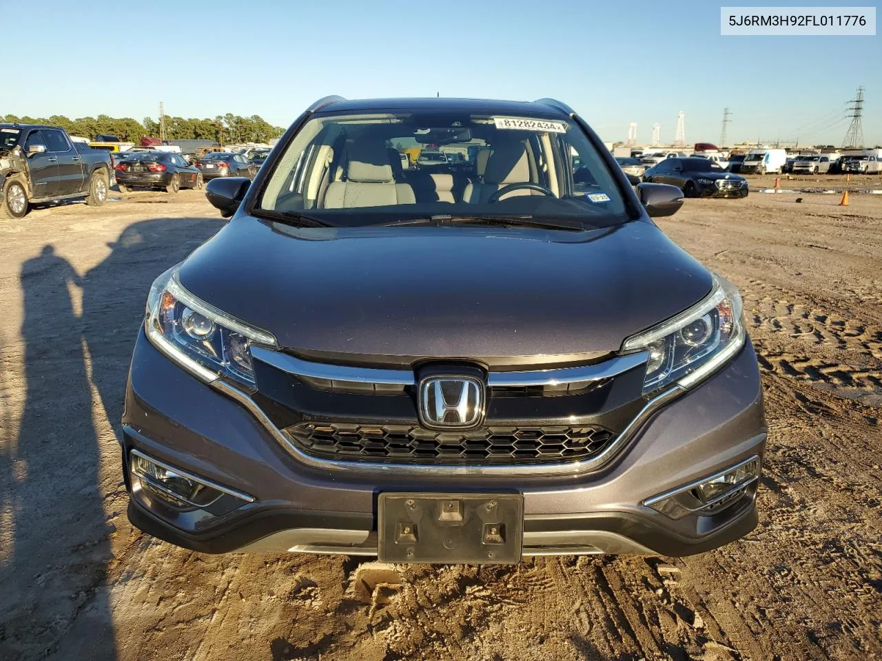 2015 Honda Cr-V Touring VIN: 5J6RM3H92FL011776 Lot: 81282434