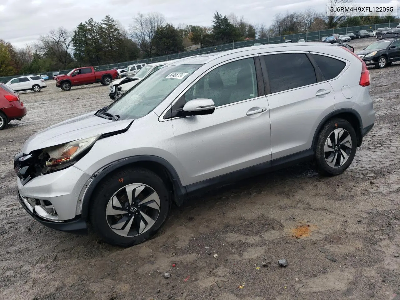 2015 Honda Cr-V Touring VIN: 5J6RM4H9XFL122095 Lot: 81465134