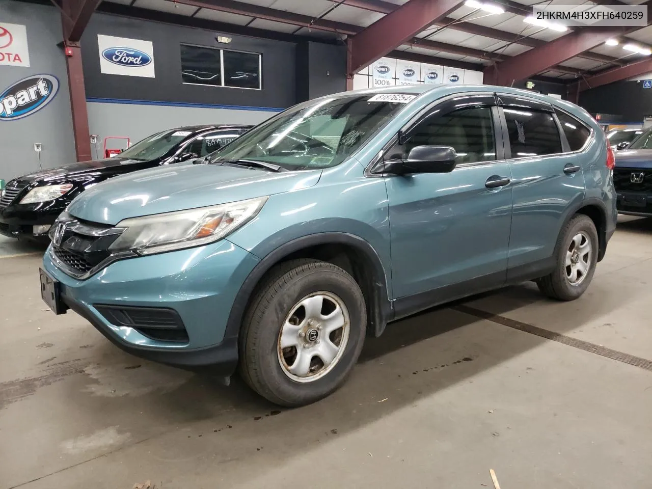 2015 Honda Cr-V Lx VIN: 2HKRM4H3XFH640259 Lot: 81876254