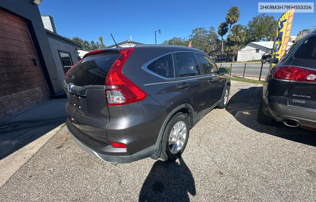 2015 Honda Cr-V Exl VIN: 2HKRM3H79FH553336 Lot: 82188914