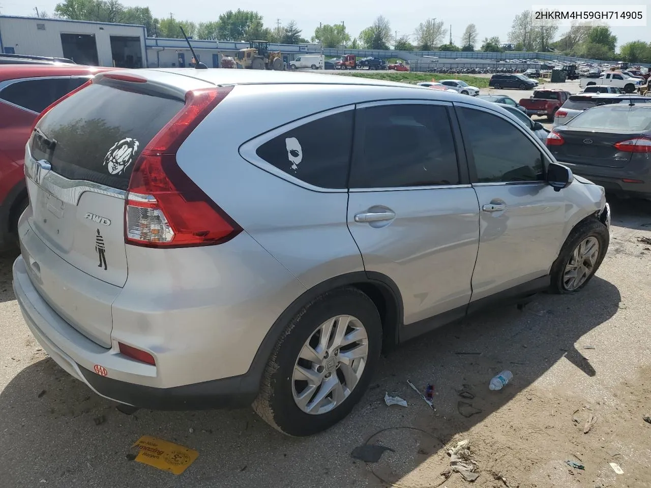 2HKRM4H59GH714905 2016 Honda Cr-V Ex