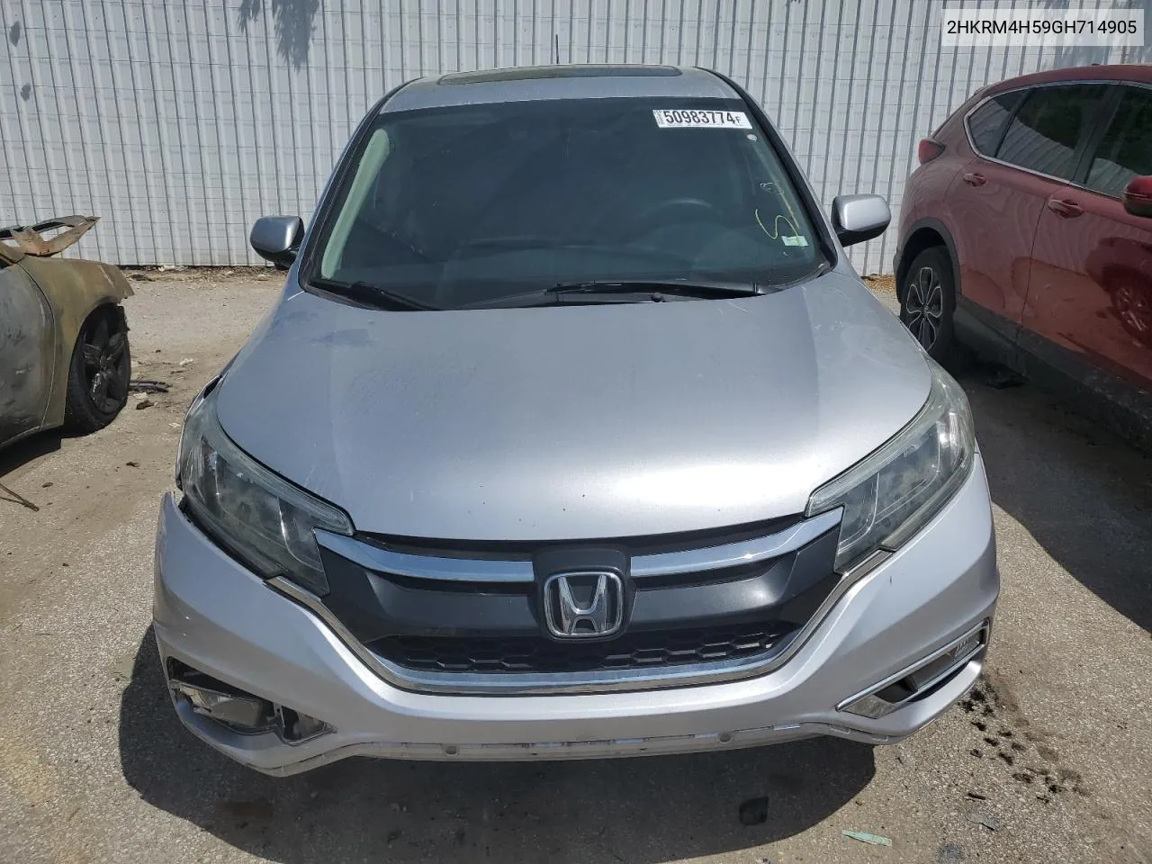 2016 Honda Cr-V Ex VIN: 2HKRM4H59GH714905 Lot: 50983774