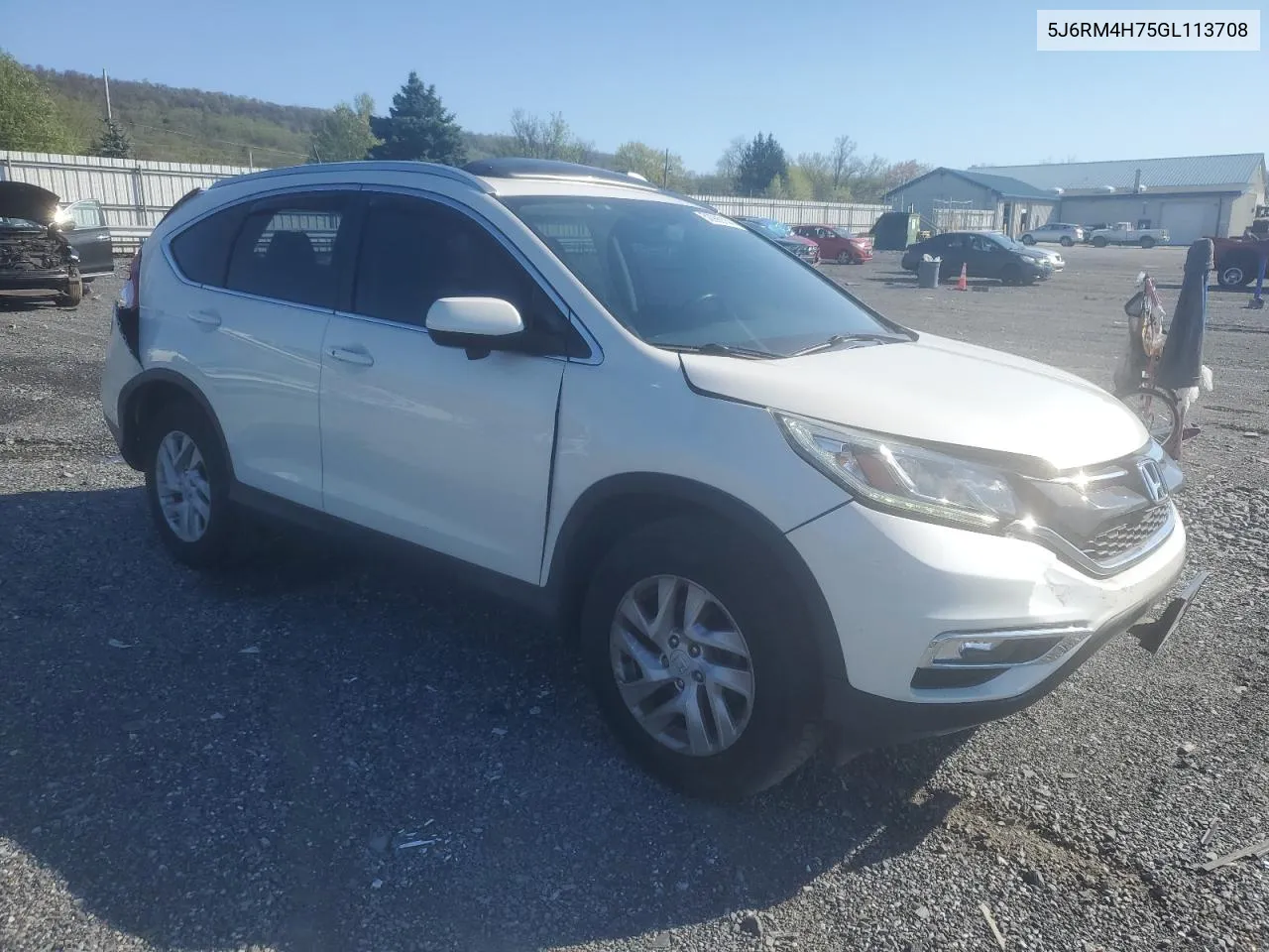 2016 Honda Cr-V Exl VIN: 5J6RM4H75GL113708 Lot: 50999144