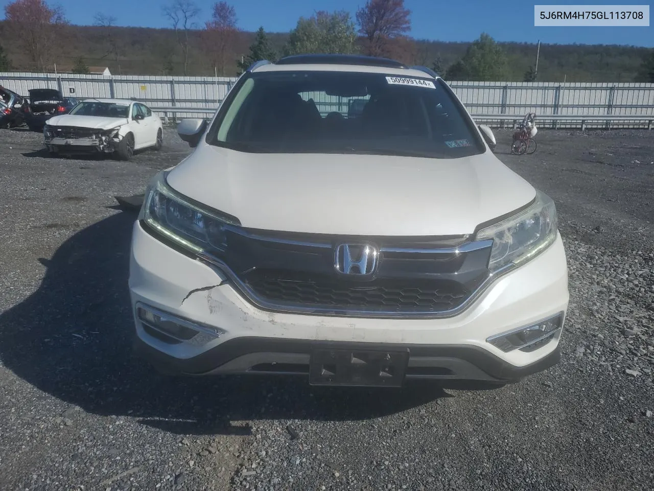 2016 Honda Cr-V Exl VIN: 5J6RM4H75GL113708 Lot: 50999144