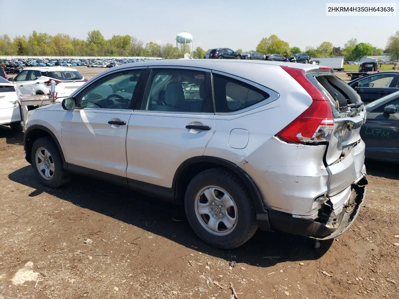 2016 Honda Cr-V Lx VIN: 2HKRM4H35GH643636 Lot: 52500404