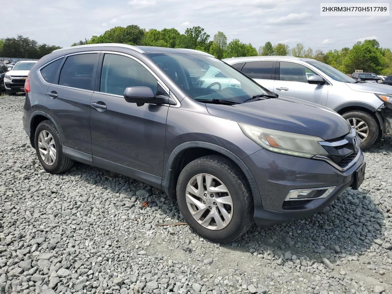 2016 Honda Cr-V Exl VIN: 2HKRM3H77GH517789 Lot: 52752204