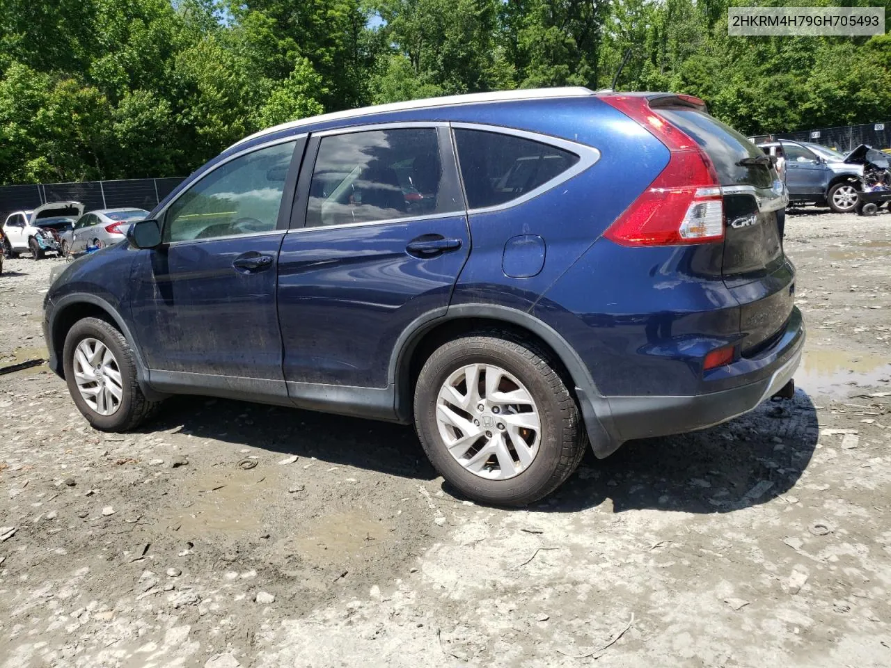 2HKRM4H79GH705493 2016 Honda Cr-V Exl