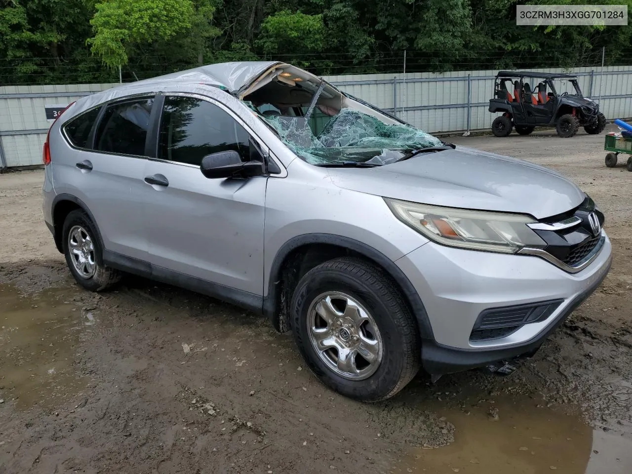 2016 Honda Cr-V Lx VIN: 3CZRM3H3XGG701284 Lot: 57046294