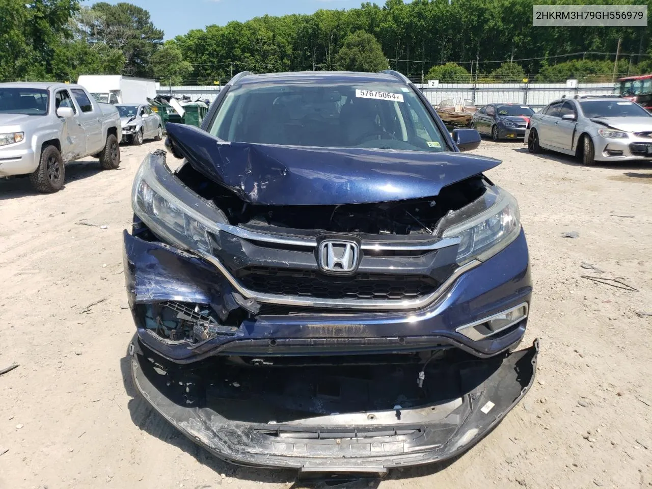 2016 Honda Cr-V Exl VIN: 2HKRM3H79GH556979 Lot: 57675064