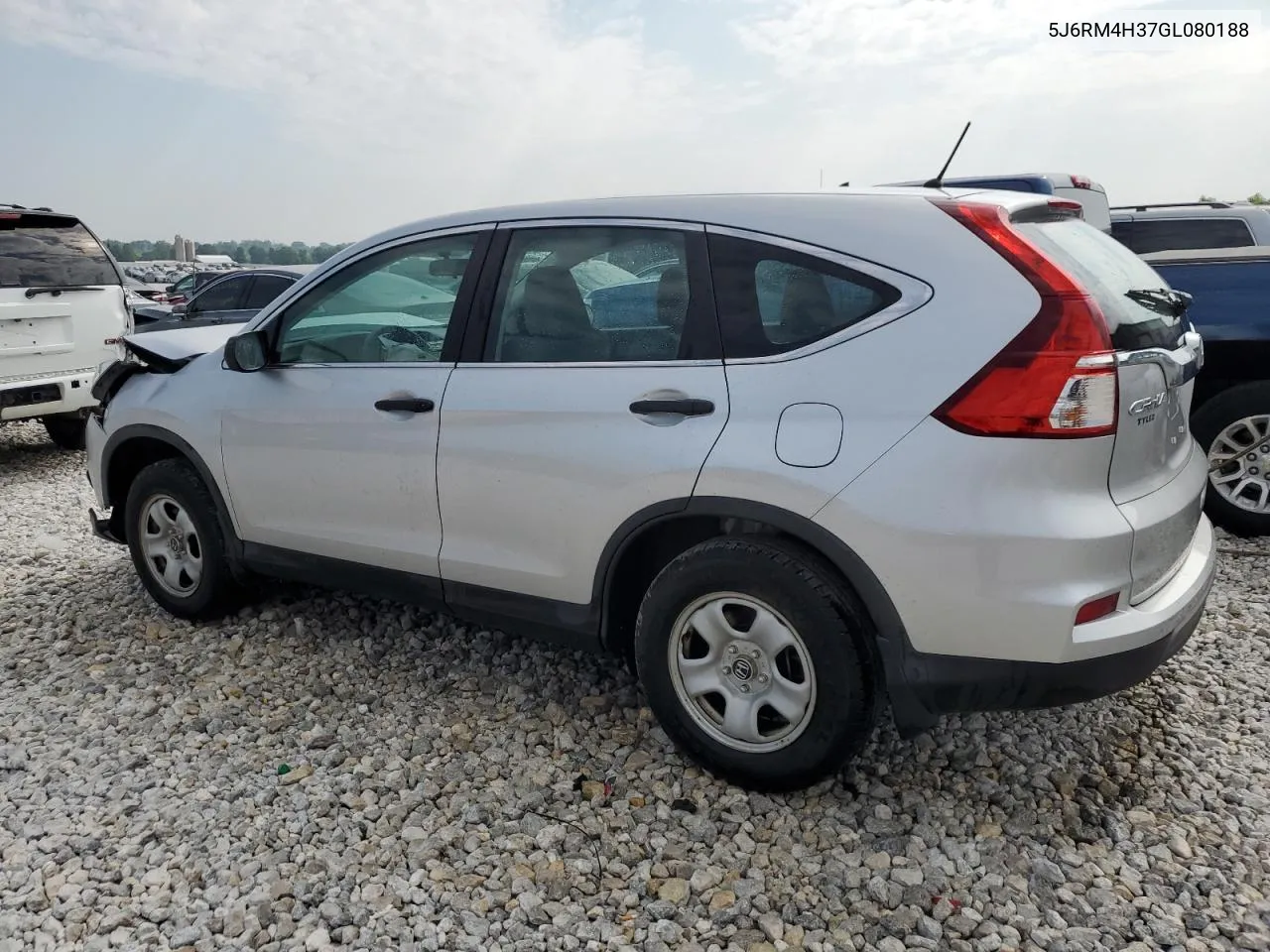 2016 Honda Cr-V Lx VIN: 5J6RM4H37GL080188 Lot: 59493764