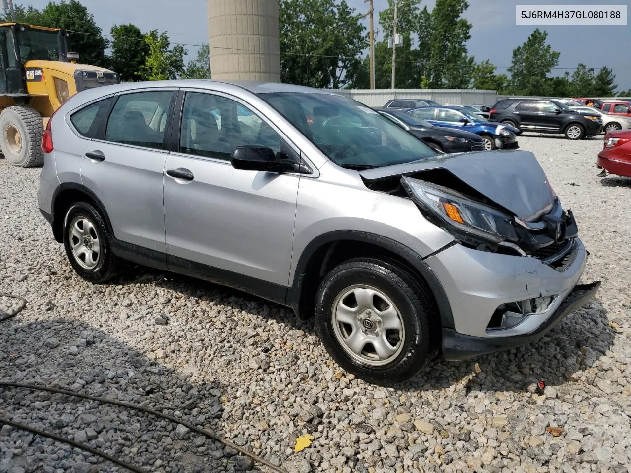 2016 Honda Cr-V Lx VIN: 5J6RM4H37GL080188 Lot: 59493764