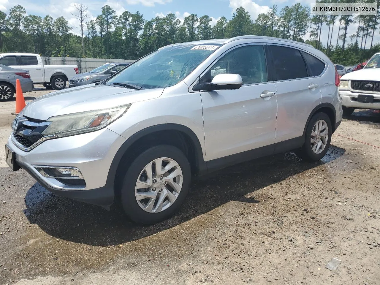 2016 Honda Cr-V Exl VIN: 2HKRM3H72GH512676 Lot: 61005244