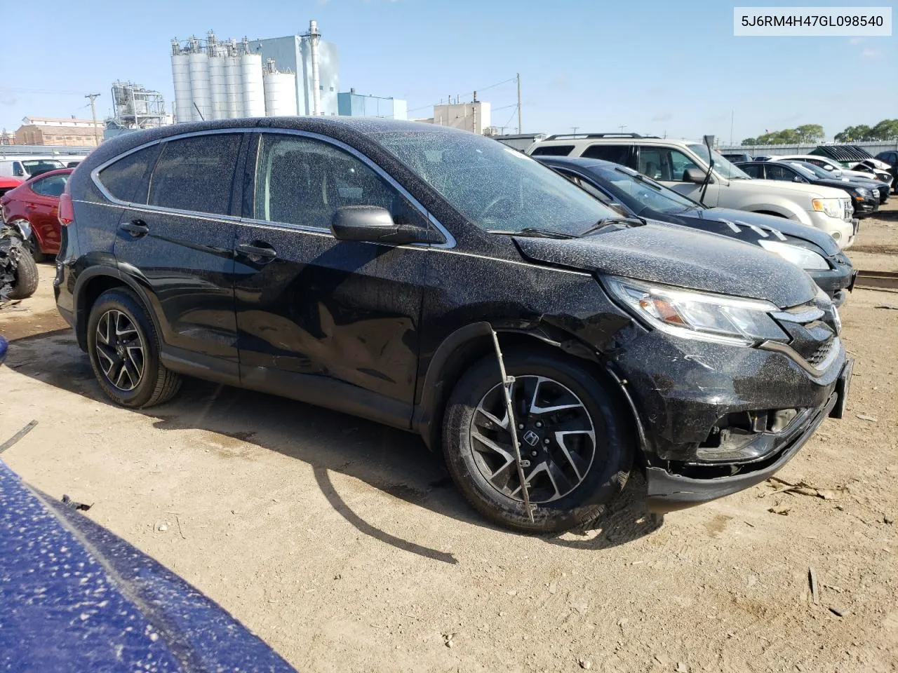 2016 Honda Cr-V Se VIN: 5J6RM4H47GL098540 Lot: 61540694