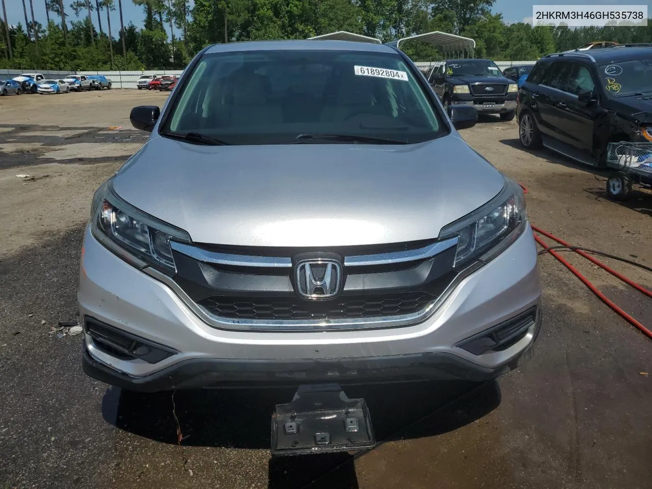 2016 Honda Cr-V Se VIN: 2HKRM3H46GH535738 Lot: 61892804