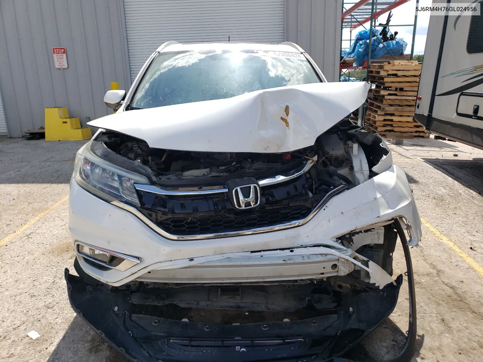 2016 Honda Cr-V Exl VIN: 5J6RM4H76GL024956 Lot: 62096924