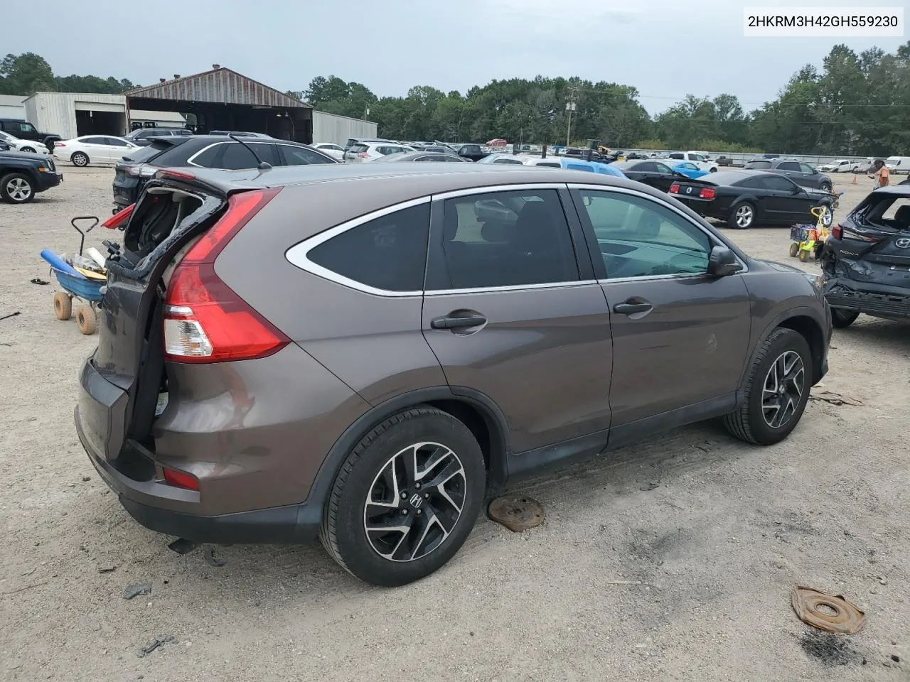 2016 Honda Cr-V Se VIN: 2HKRM3H42GH559230 Lot: 63188624