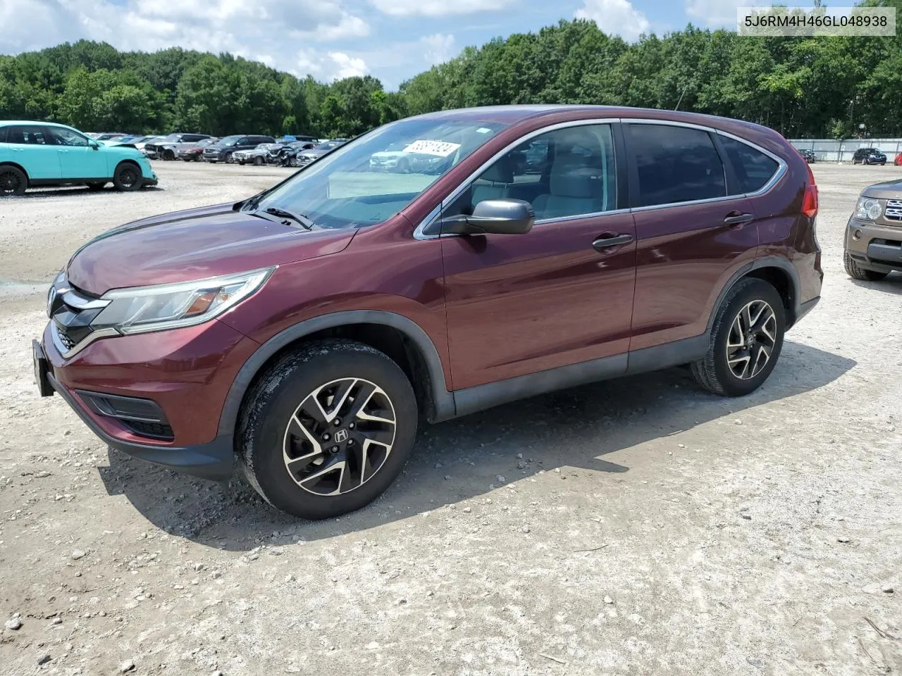 2016 Honda Cr-V Se VIN: 5J6RM4H46GL048938 Lot: 63811324