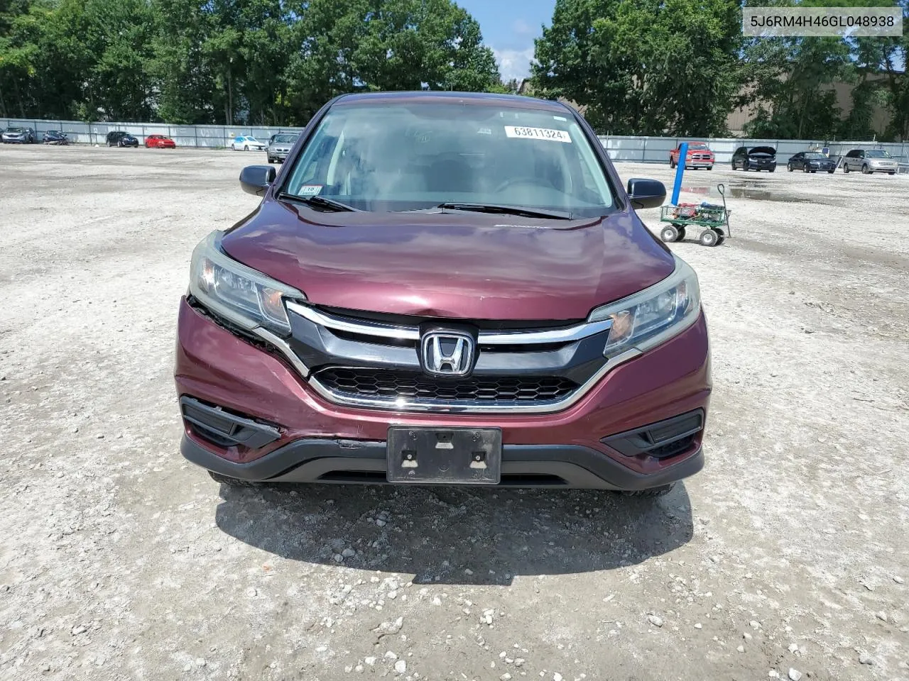 2016 Honda Cr-V Se VIN: 5J6RM4H46GL048938 Lot: 63811324