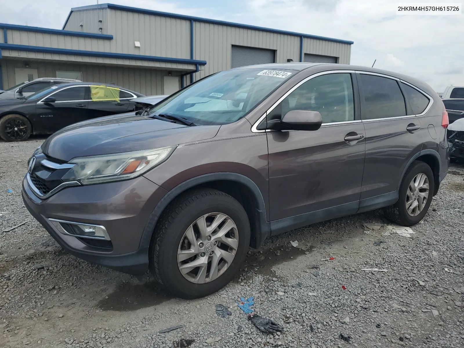 2016 Honda Cr-V Ex VIN: 2HKRM4H57GH615726 Lot: 63978474