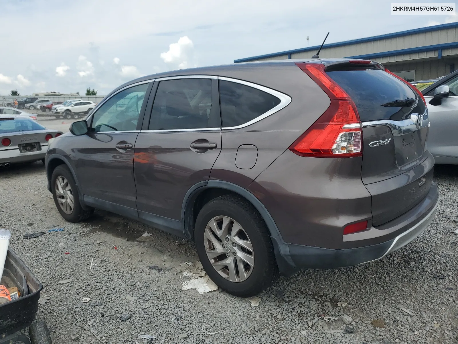 2016 Honda Cr-V Ex VIN: 2HKRM4H57GH615726 Lot: 63978474