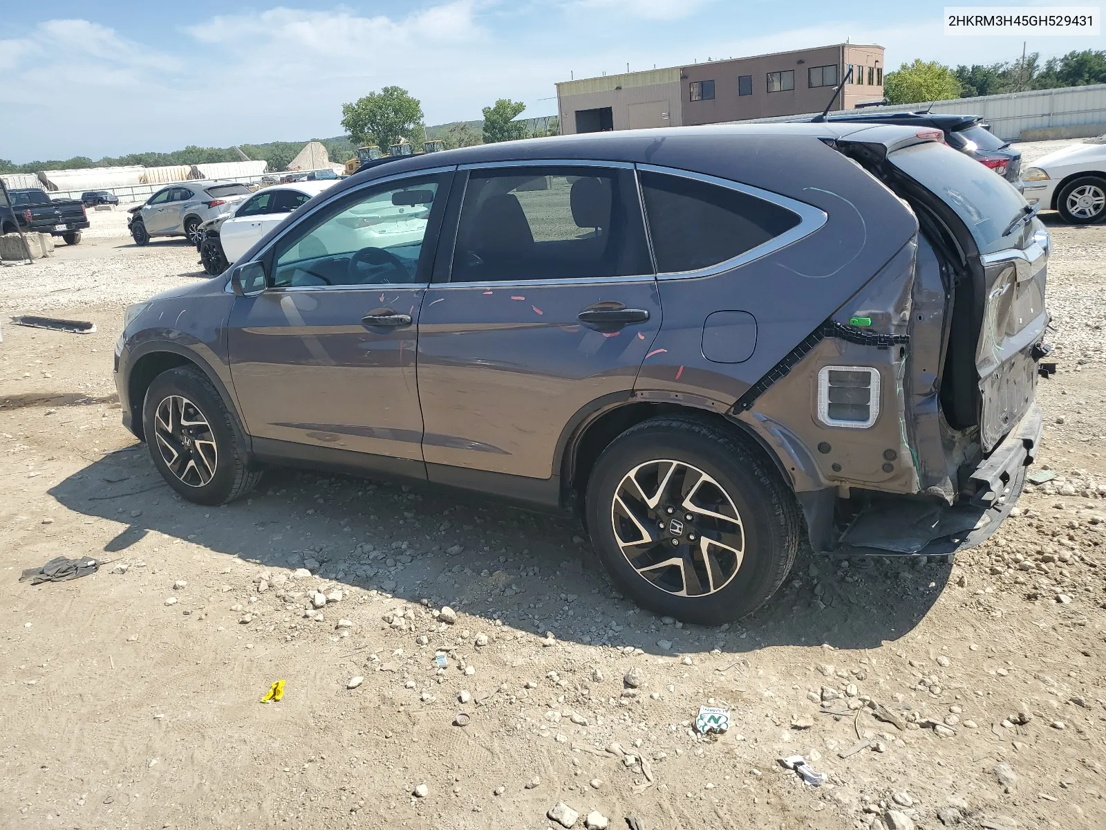 2016 Honda Cr-V Se VIN: 2HKRM3H45GH529431 Lot: 64692304