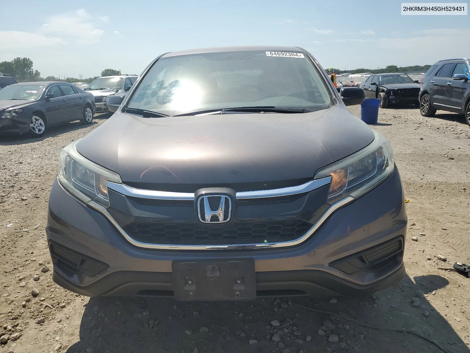 2016 Honda Cr-V Se VIN: 2HKRM3H45GH529431 Lot: 64692304