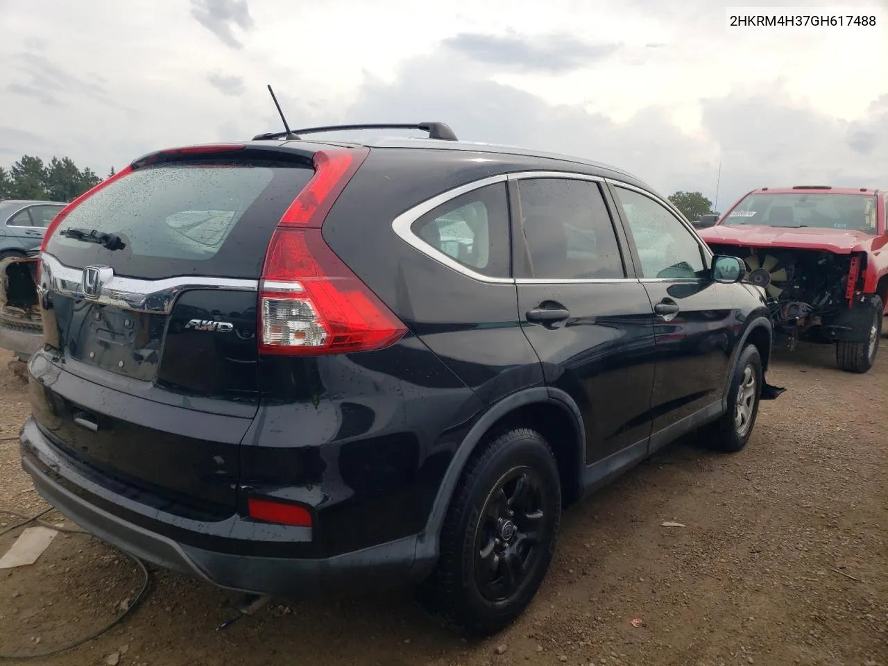 2HKRM4H37GH617488 2016 Honda Cr-V Lx