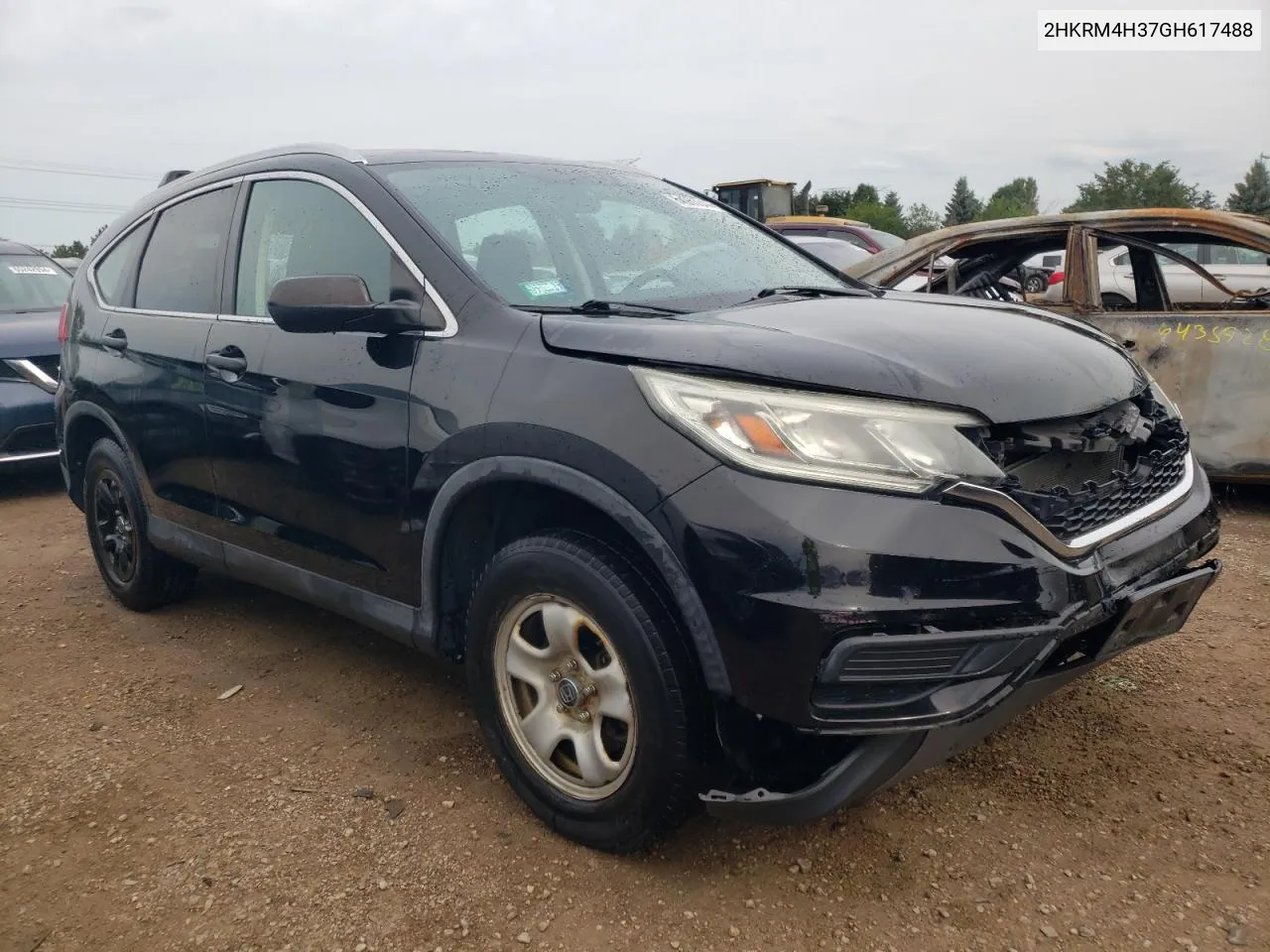 2016 Honda Cr-V Lx VIN: 2HKRM4H37GH617488 Lot: 64963544