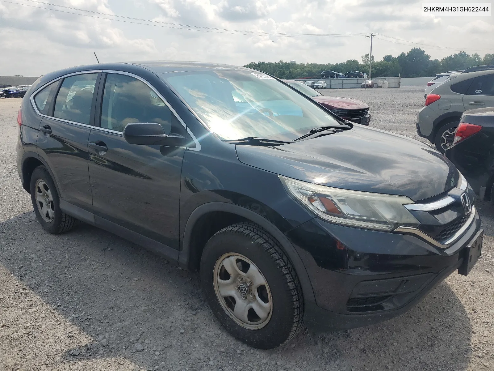 2016 Honda Cr-V Lx VIN: 2HKRM4H31GH622444 Lot: 64973064