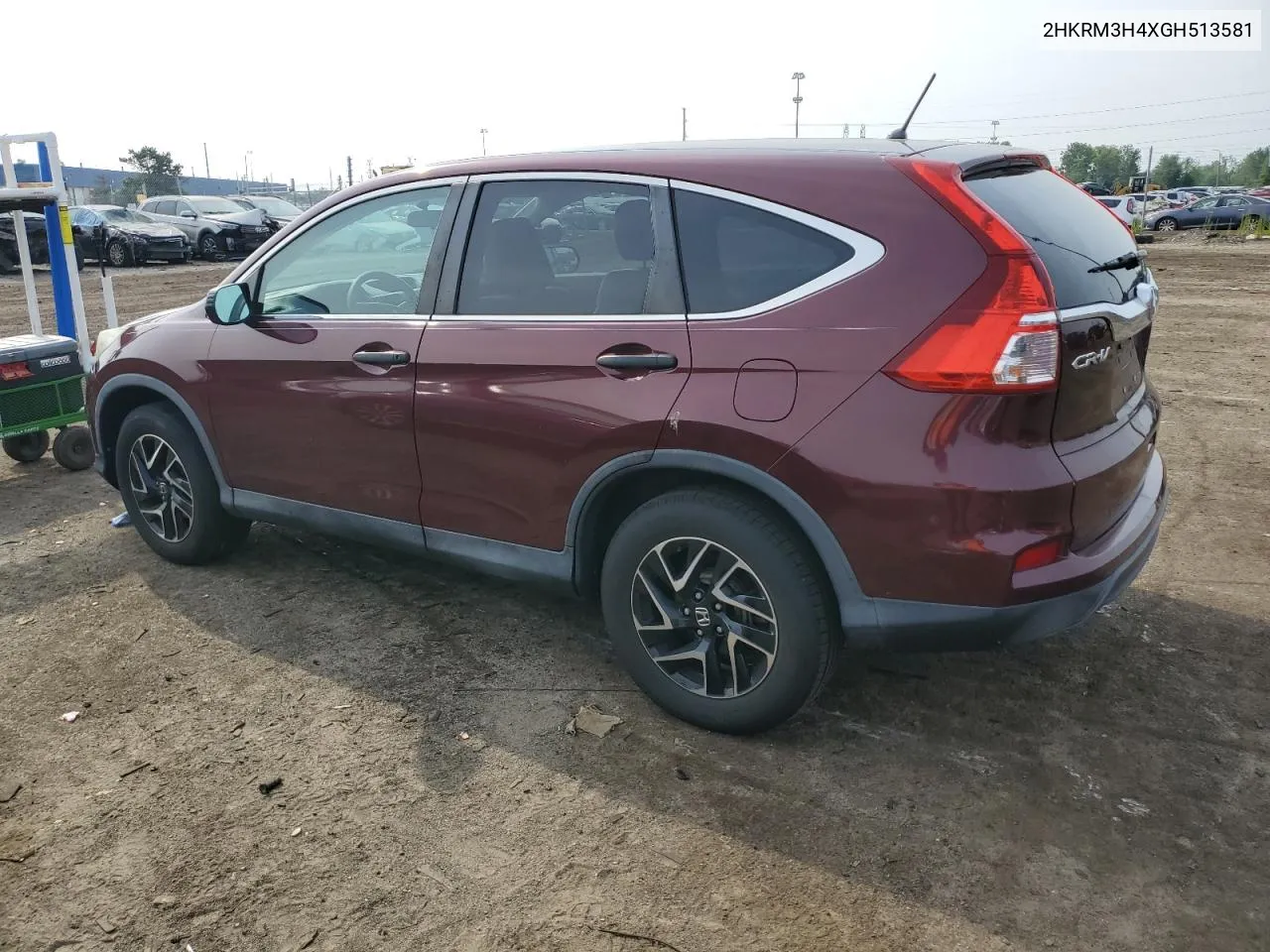 2016 Honda Cr-V Se VIN: 2HKRM3H4XGH513581 Lot: 67279814