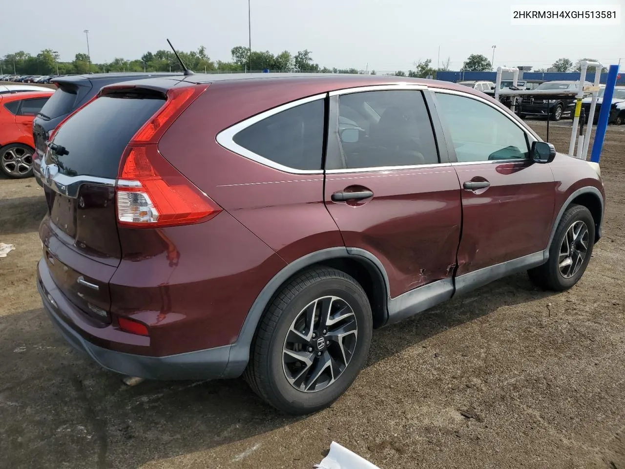 2016 Honda Cr-V Se VIN: 2HKRM3H4XGH513581 Lot: 67279814